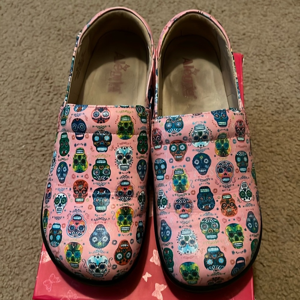 Alegría Keli sugar skull shoes
